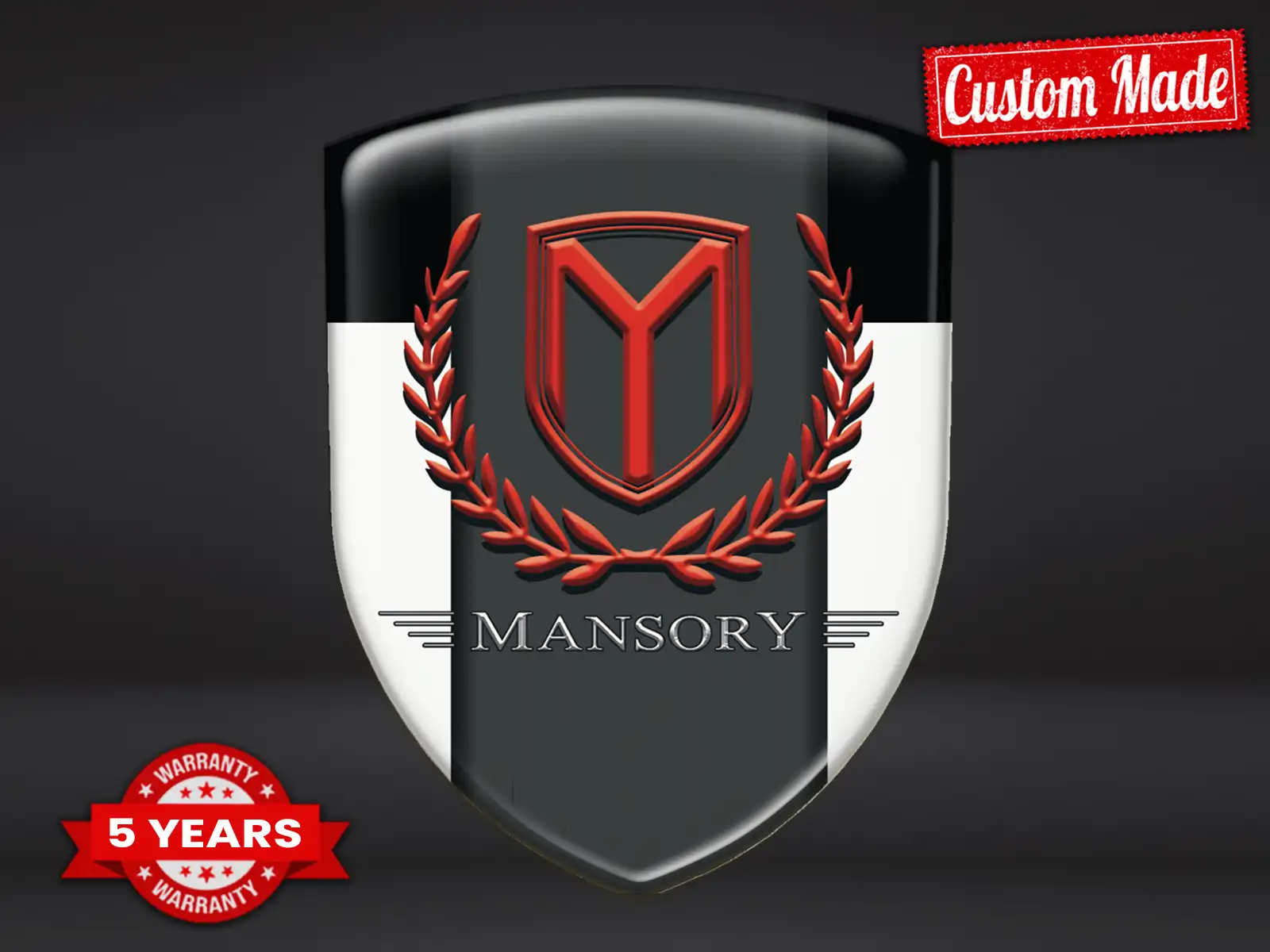 Mansory Abzeichen Hochwertig Anpassbar Professionell